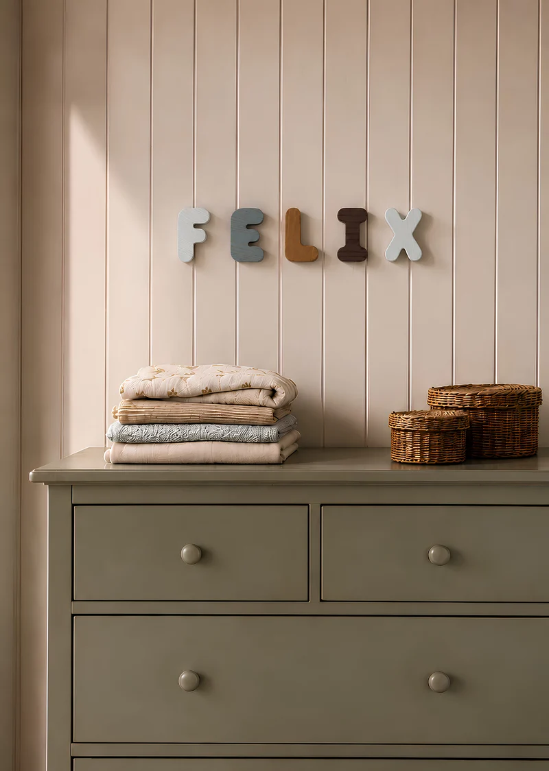 Wooden Bubble Letters | Create Your Own Name