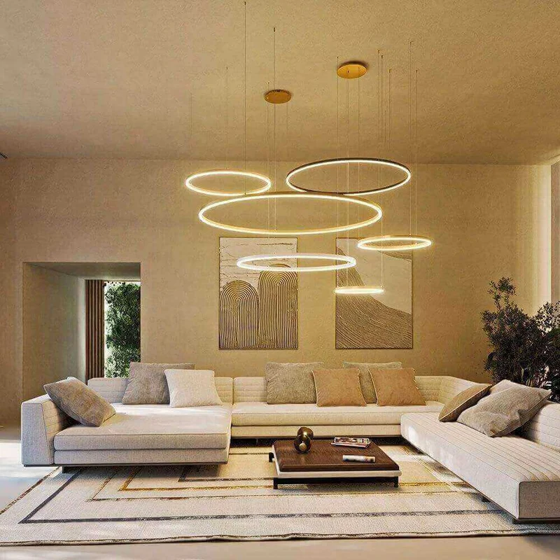 s.luce LED Ring Pendelleuchte Ø 150cm