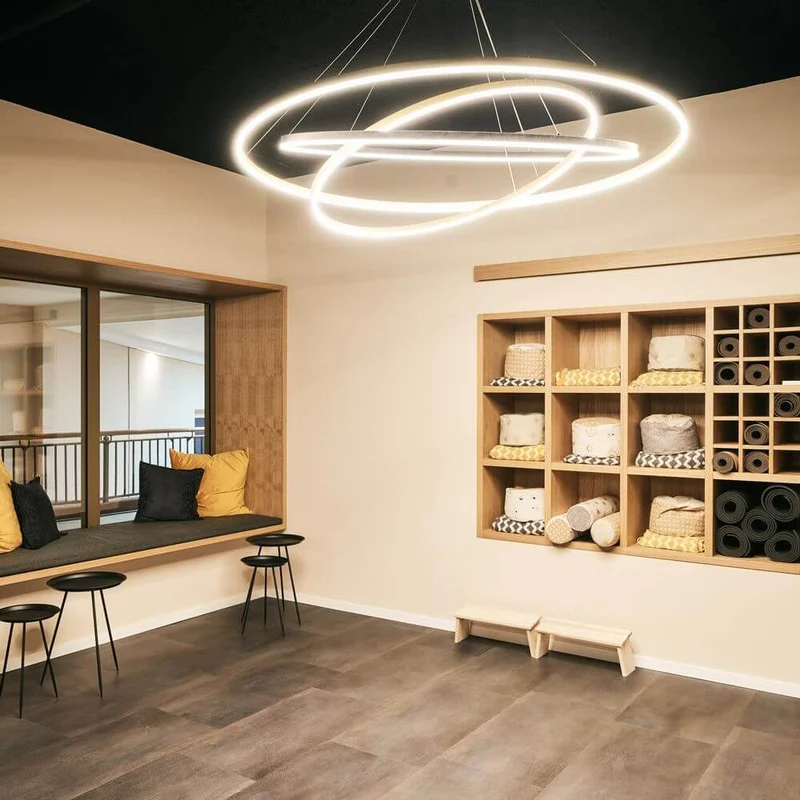s.luce LED Ring Pendelleuchte Ø 150cm