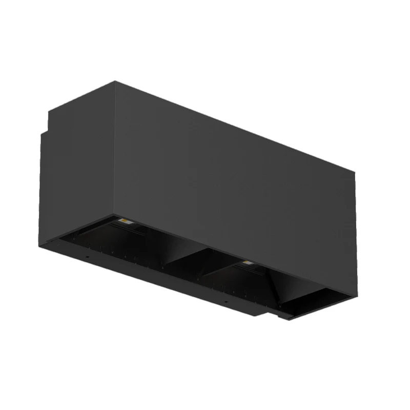 VAJO LED-Wandleuchte – Lichtkegel oben und unten einstellbar