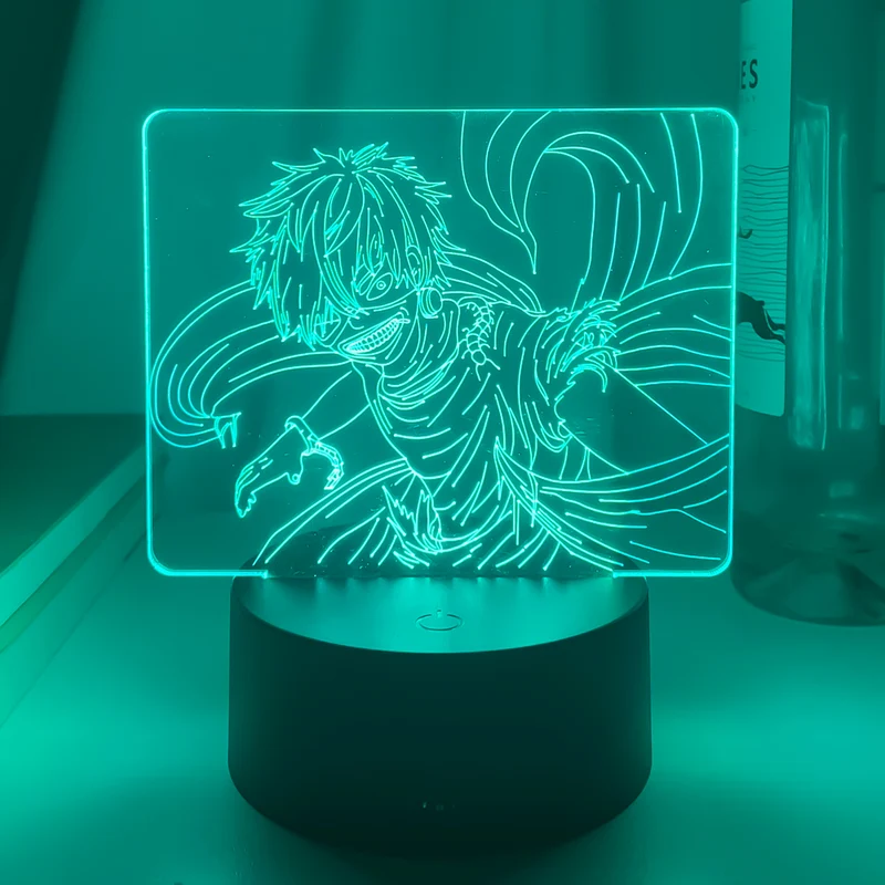 Dual Farben Tokyo Ghoul Nacht Lampe