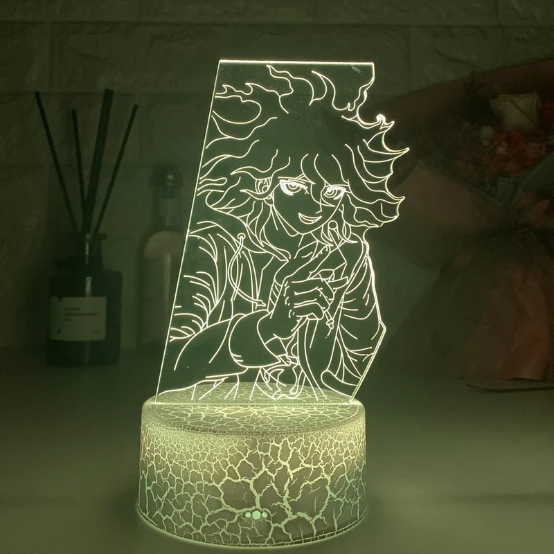 Danganronpa Nagito Komaeda Nachtlicht mit Farbwechsel