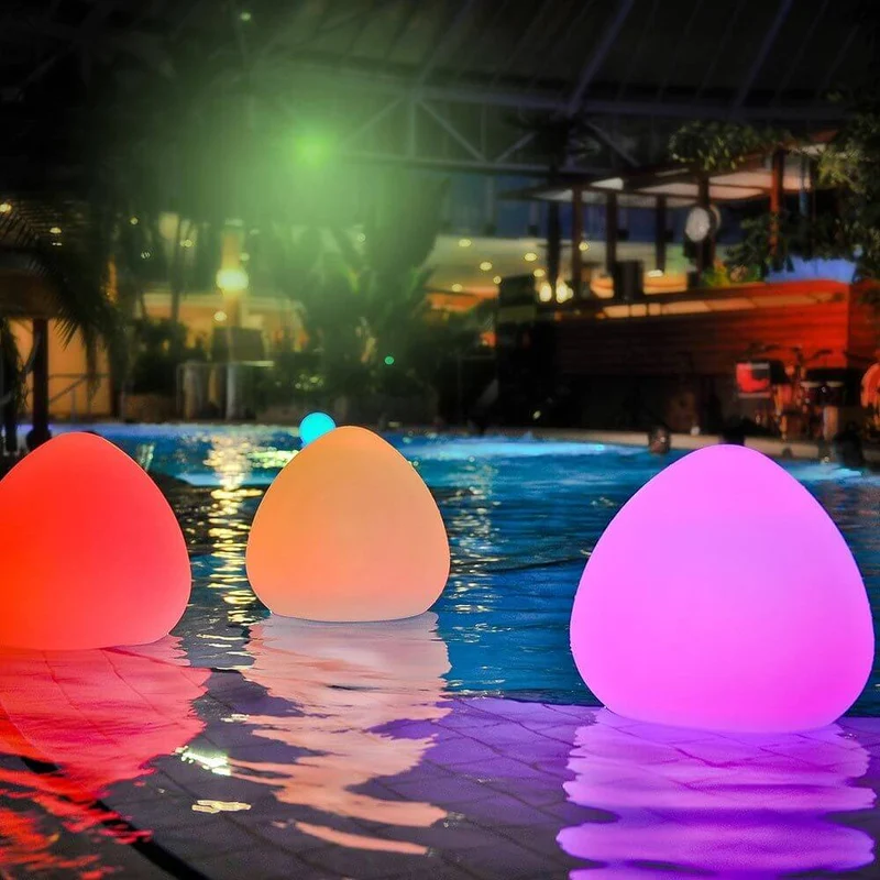 Bruchfeste LED-Akkulampe Stone mit App-Steuerung