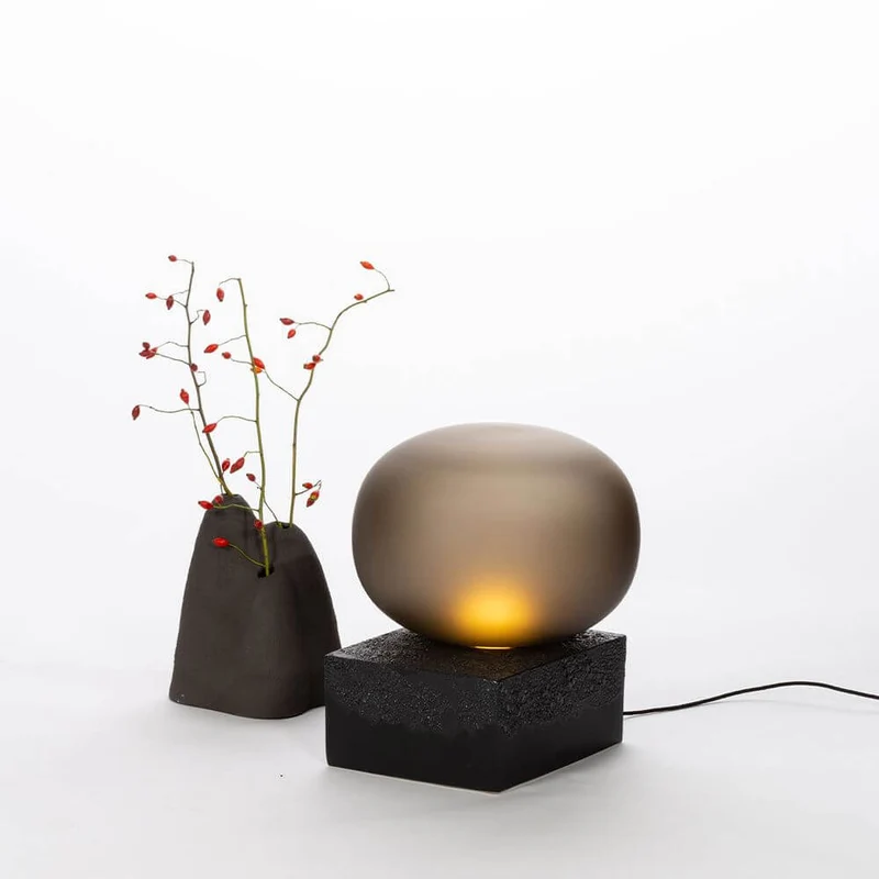 Pulpo LED Tischlampe Magma One Low Ø 40cm H 60cm
