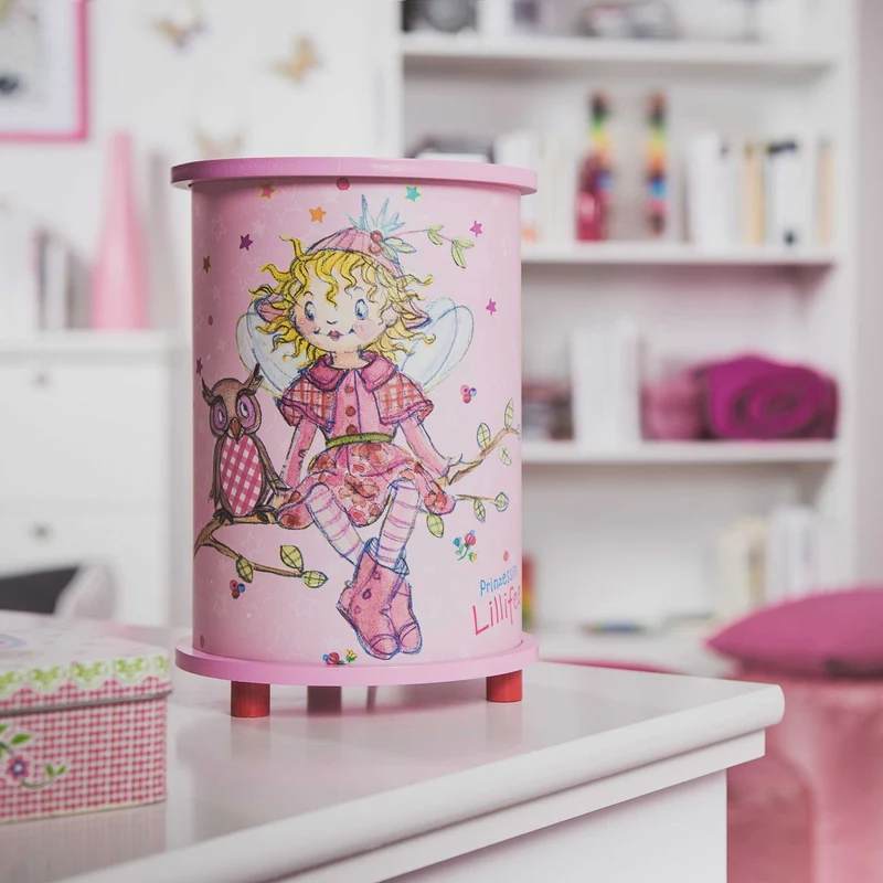 Tischleuchte 25-15 Prinzessin Lillifee mit "Eule"