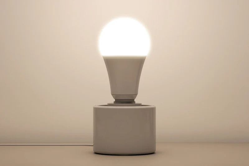 LED E27 - 2 in 1 Arbeitslicht 4000K & Warmweiß 2700K Vollspektrum