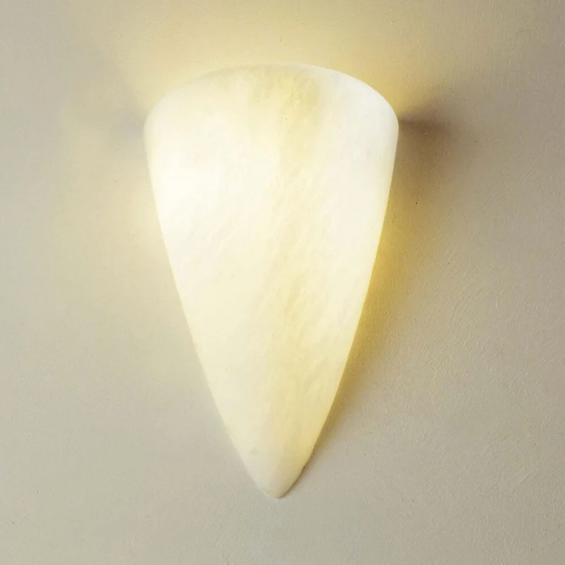 Wandleuchte Kyra Alabaster Naturweiß