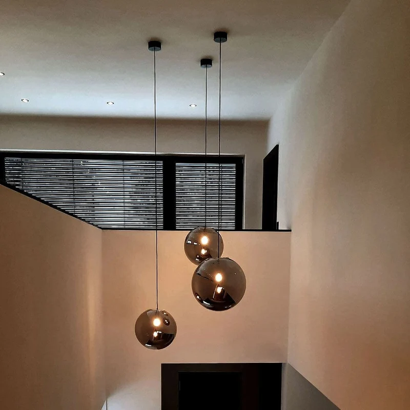 s.luce Orb Glaskugel Galerieleuchte 5m Abhängung