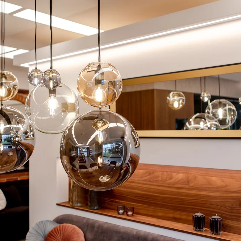 s.luce Orb Glaskugel Hängeleuchte