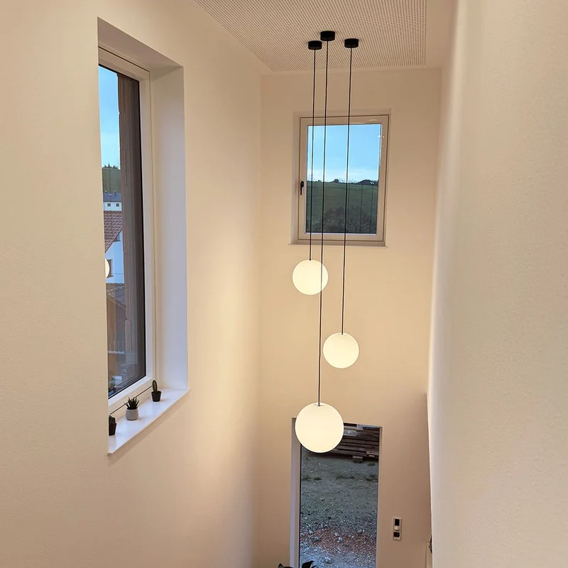 s.luce Orb Glaskugel Hängeleuchte