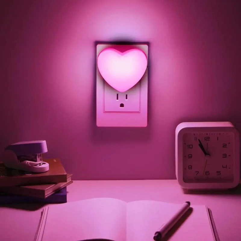 Veilleuse coeur sur prise - HeartPlug