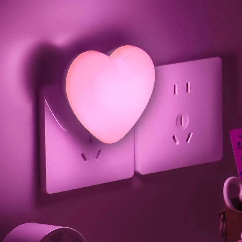 Veilleuse coeur sur prise - HeartPlug