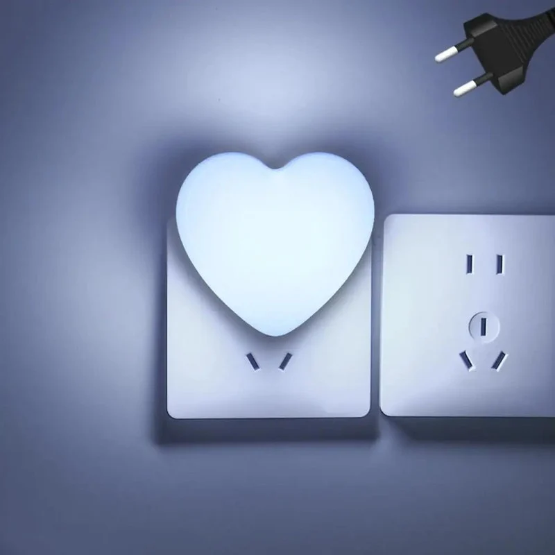 Veilleuse coeur sur prise - HeartPlug