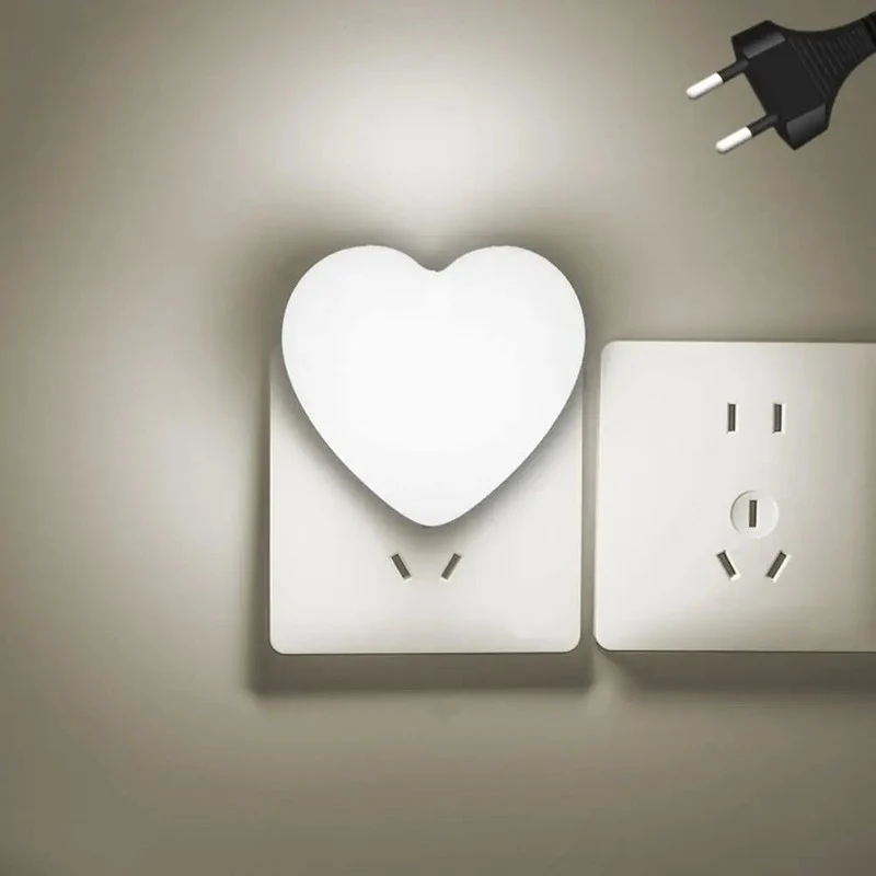 Veilleuse coeur sur prise - HeartPlug