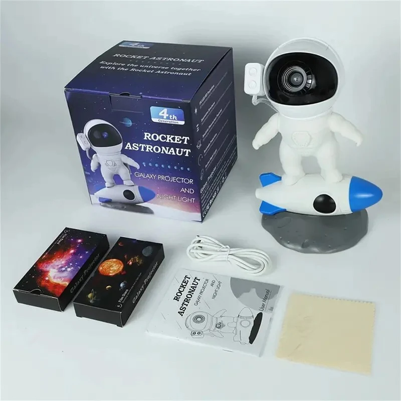 Lampe astronaute à projection et bruit blanc - CosmoSleep