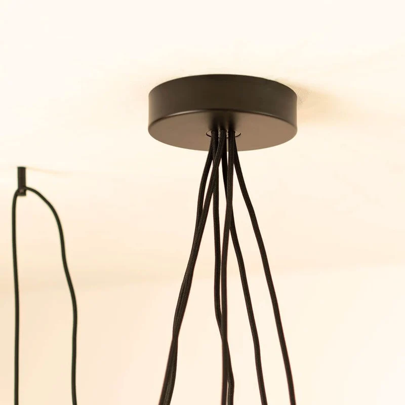 s.luce Modular Mehrfach-Baldachin 1-6 Ausgänge Ø 15cm