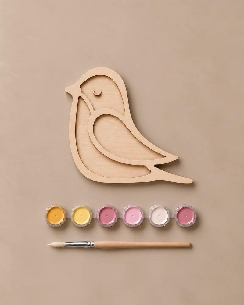 Little Lights Crafty Kit – DIY Wooden Bird