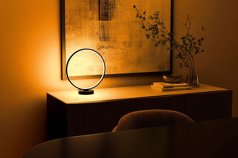 Luce - Ringlicht mit 3 Lichtspektren B-Ware