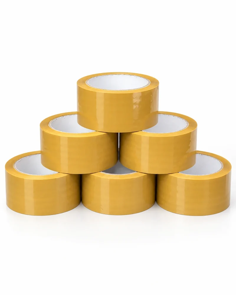 Paketband Braun 66m x 48mm Premium Low Noise Packband Versandband Klebeband