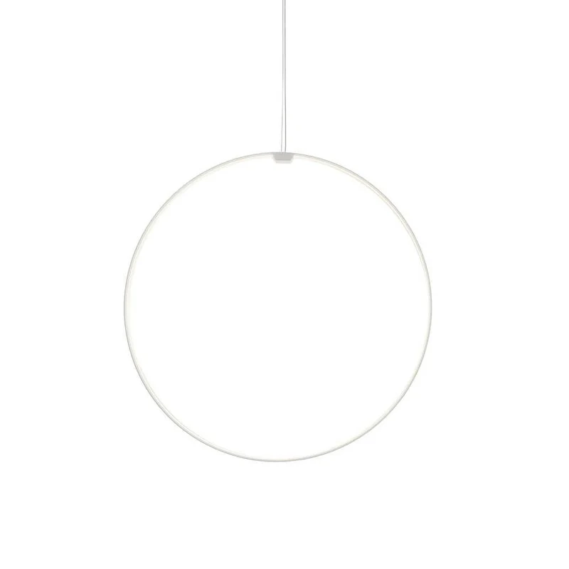 Panzeri Zero Round Vertical LED-Ringleuchte Pendel