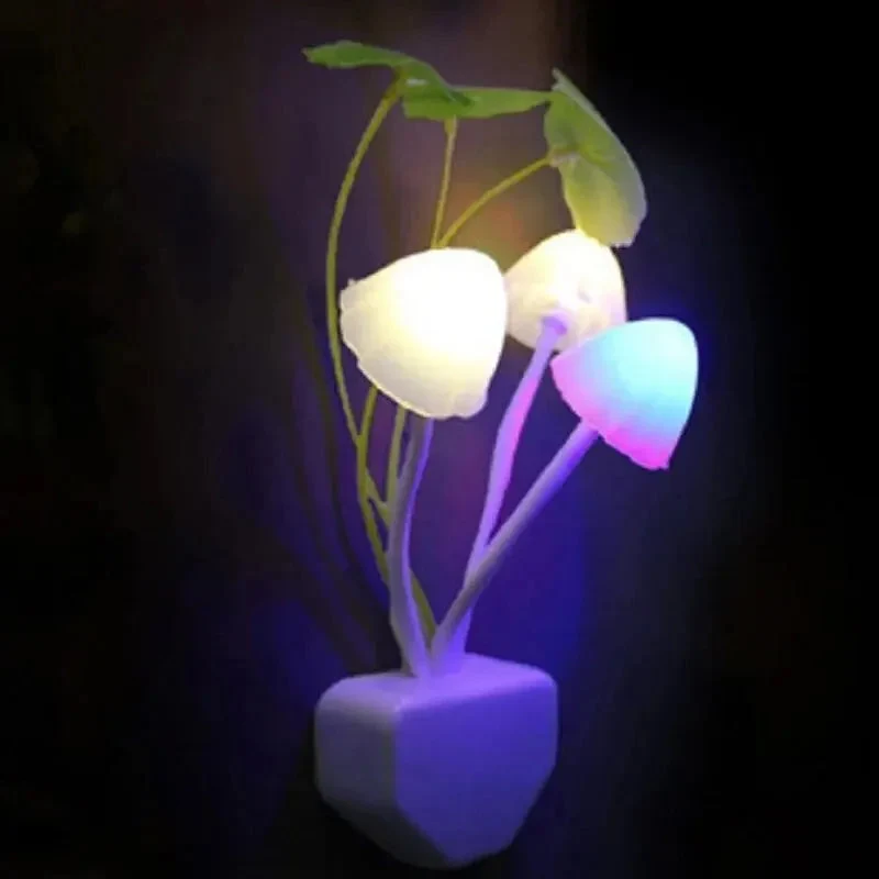 Veilleuse champignon sur prise