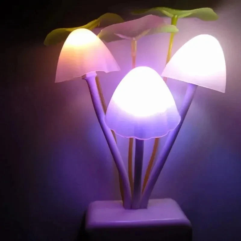 Veilleuse champignon sur prise