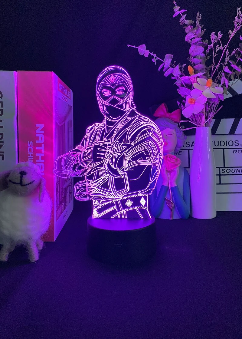 Mortal Kombat Sub Zero LED Nachtlampe