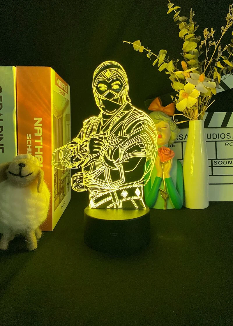 Mortal Kombat Sub Zero LED Nachtlampe