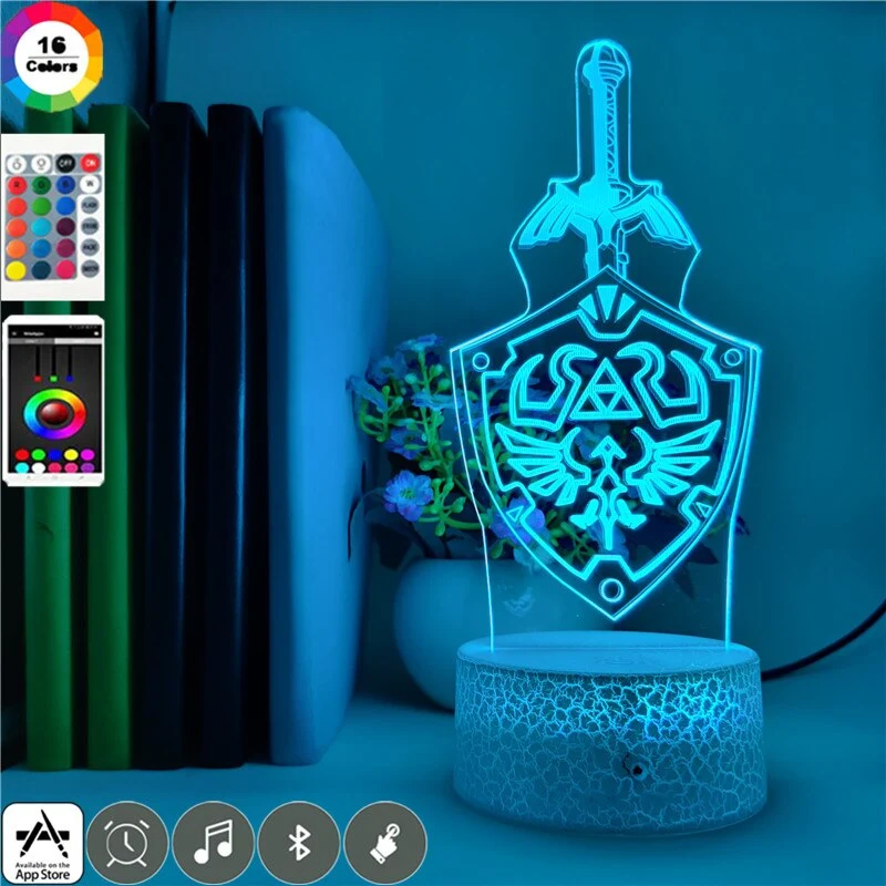 Zelda Nachtlicht mit Farbwechsel Effekt