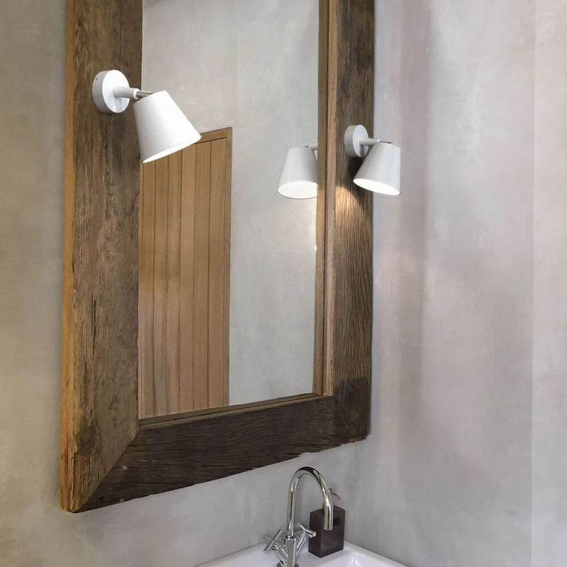 IP S6 Wandleuchte Weiß