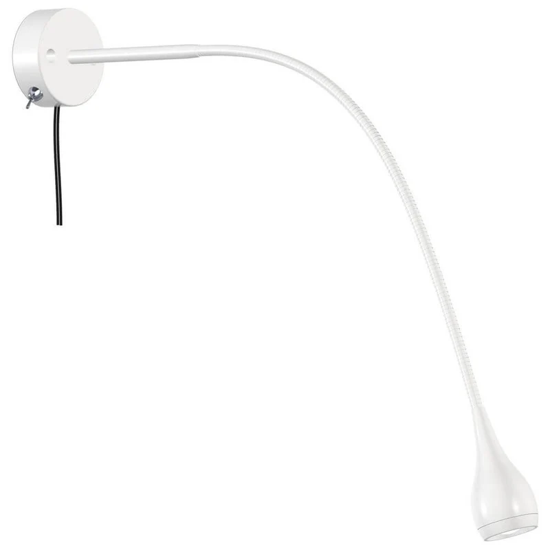 Drop LED Wandleuchte Weiß