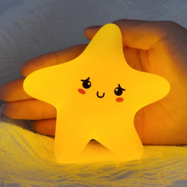 Veilleuse étoile murale en silicone - TwinkLight