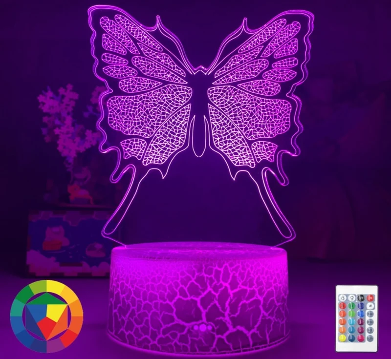 Schmetterling LED-Lampe