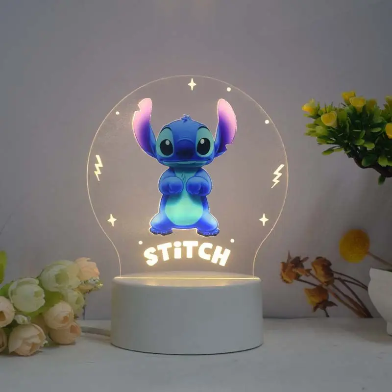 Wundervolles Lilo & Stitch Nachtlicht Deko Lampe für Kinderzimmer