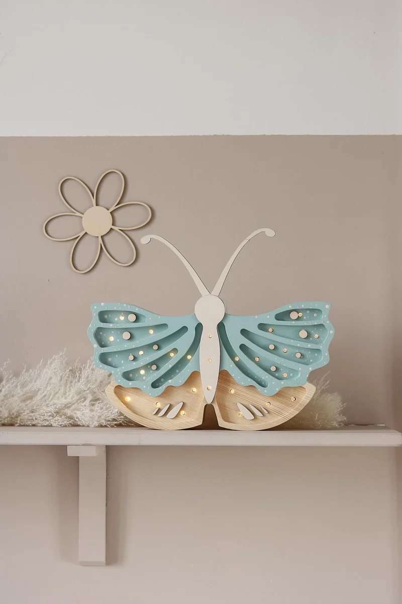 Little Lights Butterfly Night Light | Blue Jay