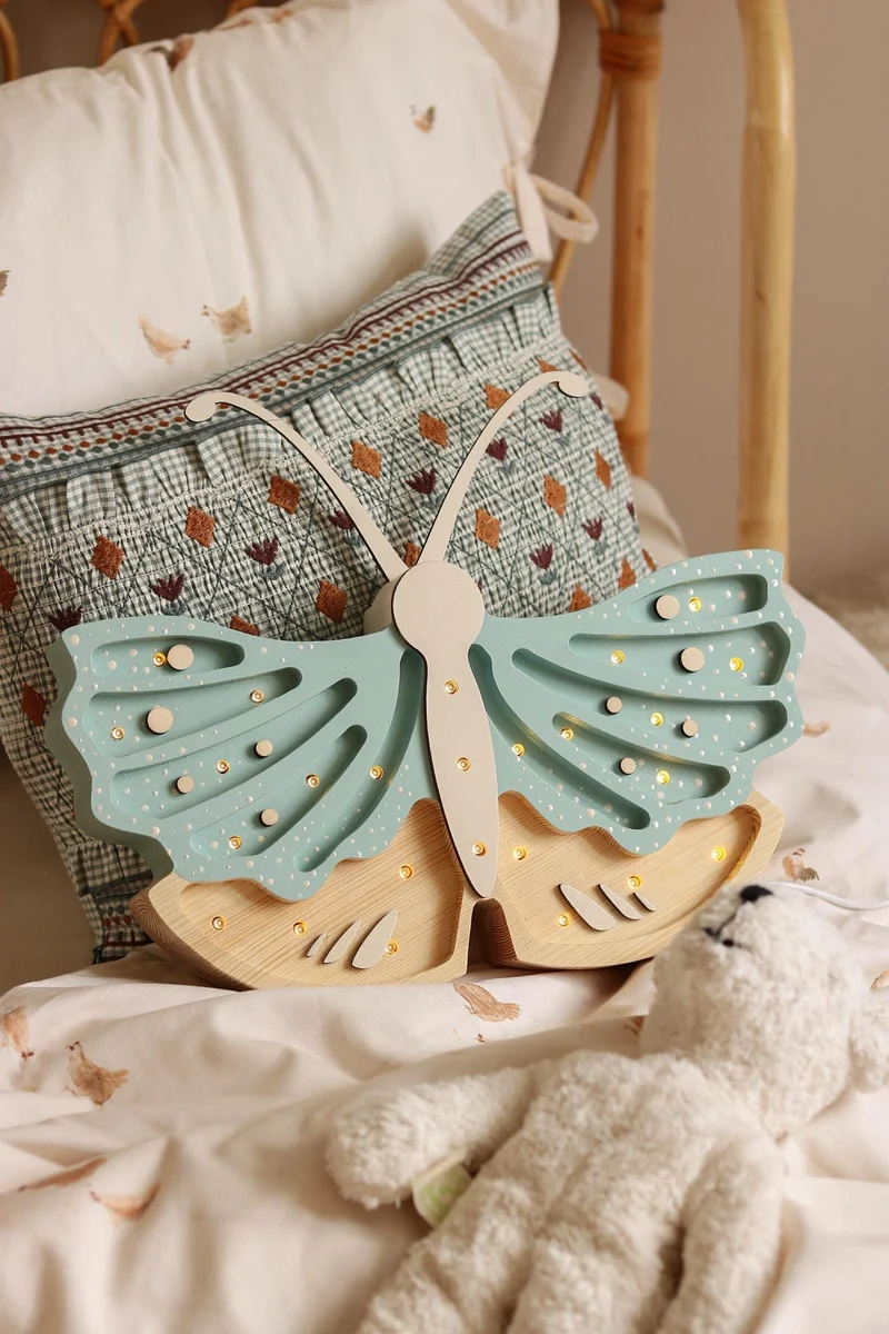 Little Lights Butterfly Night Light | Blue Jay