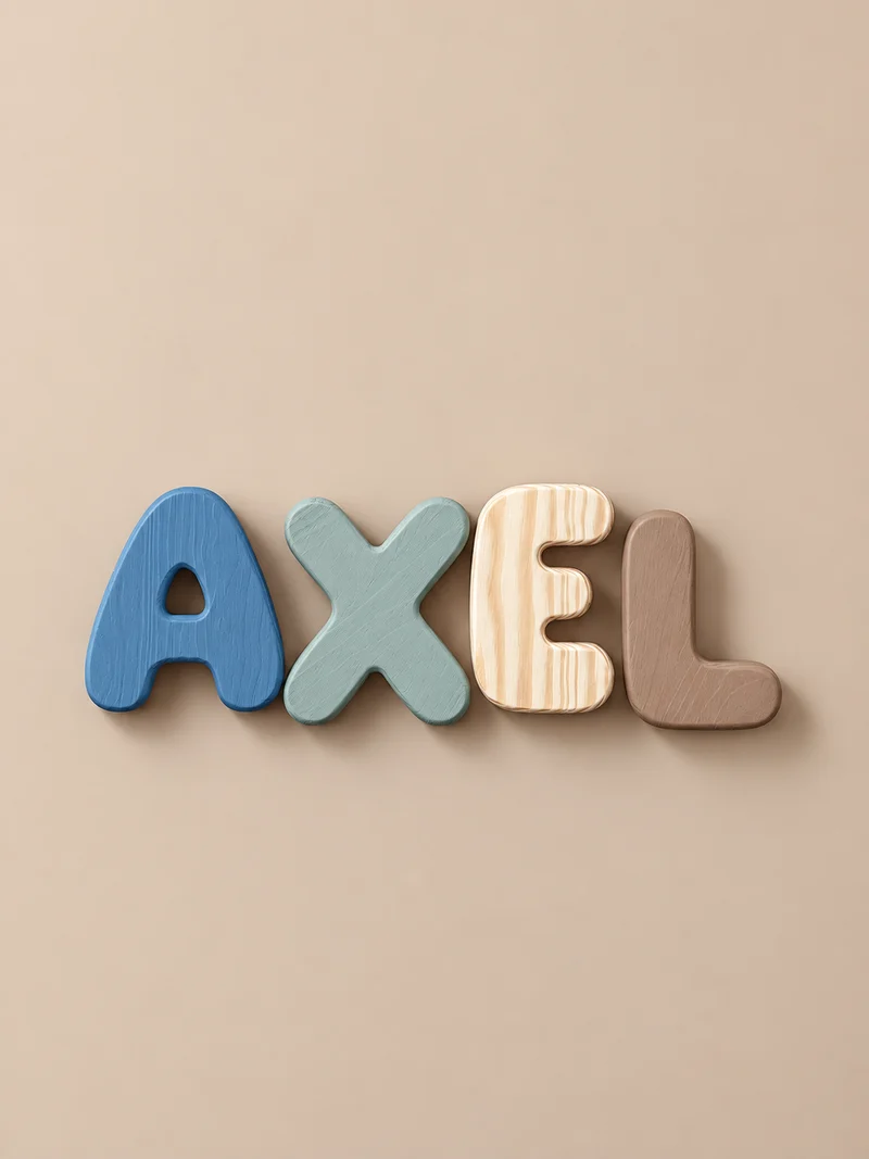 Wooden Bubble Letters | Create Your Own Name