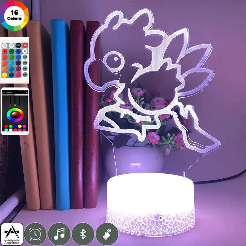 3D LED Hologramm Nachtlampe Final Fantasy Chocobo