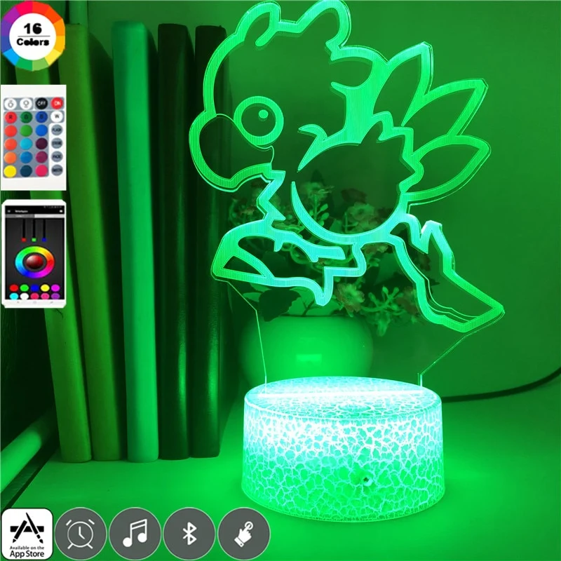 3D LED Hologramm Nachtlampe Final Fantasy Chocobo