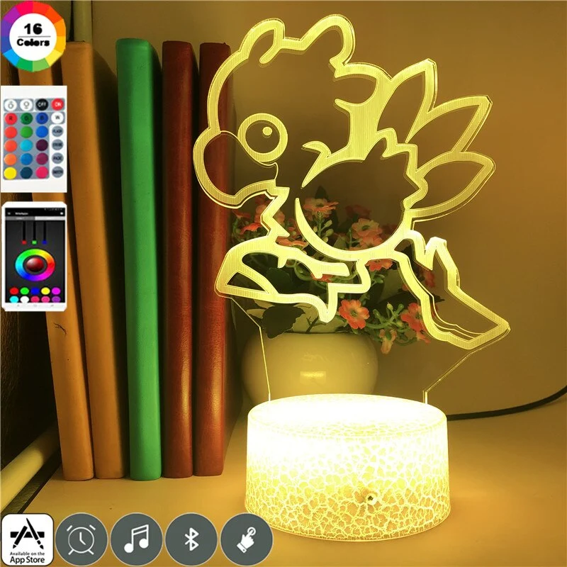 3D LED Hologramm Nachtlampe Final Fantasy Chocobo