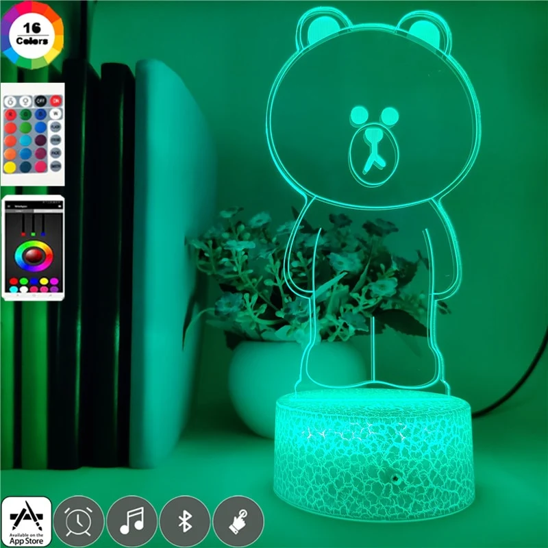 Niedlicher Teddybär als LED Nachtlicht