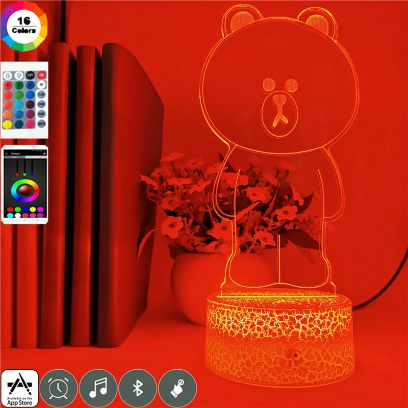 Niedlicher Teddybär als LED Nachtlicht