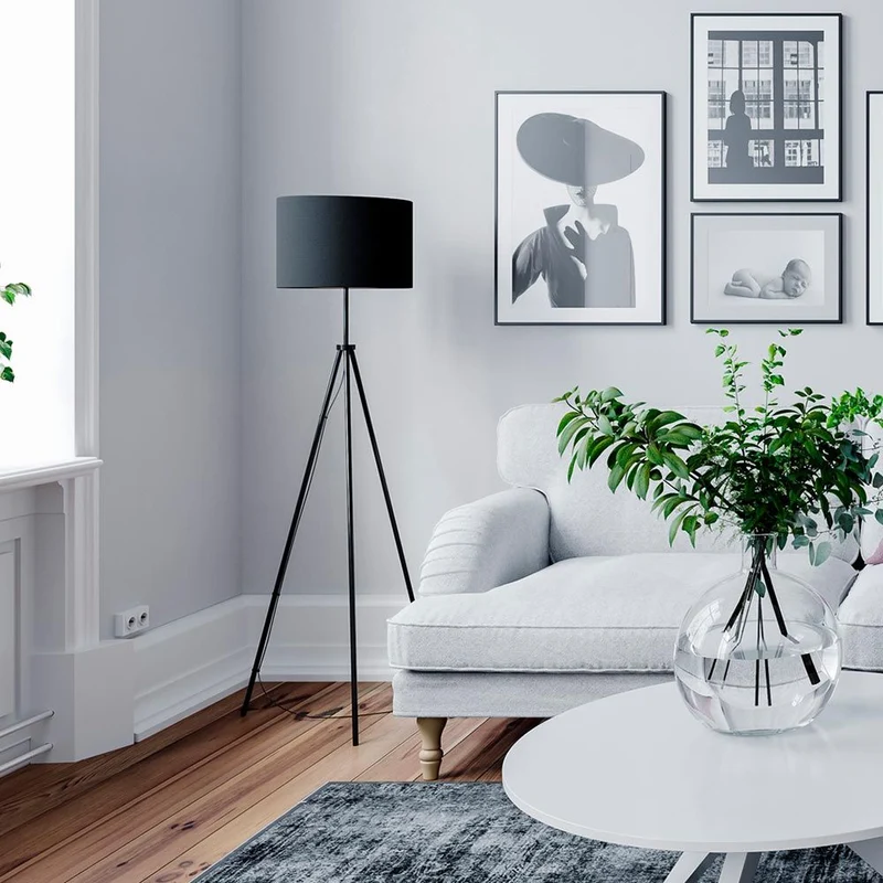 Dreibein Stehlampe Rina 145cm