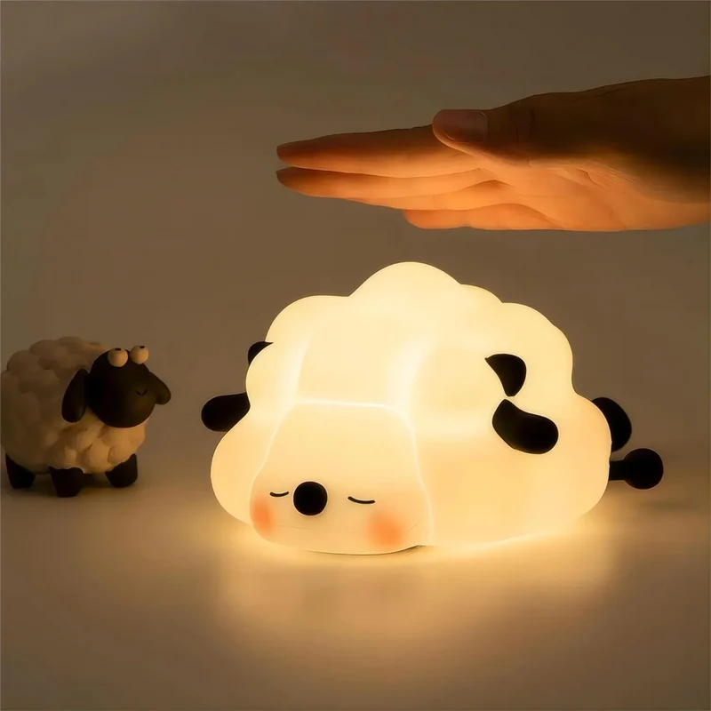 Niedliches Panda, Schaaf oder Hase Nachtlicht für Kinder