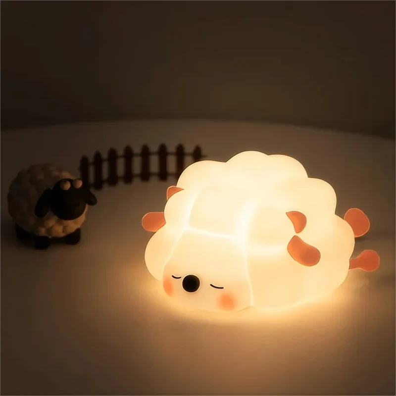 Niedliches Panda, Schaaf oder Hase Nachtlicht für Kinder