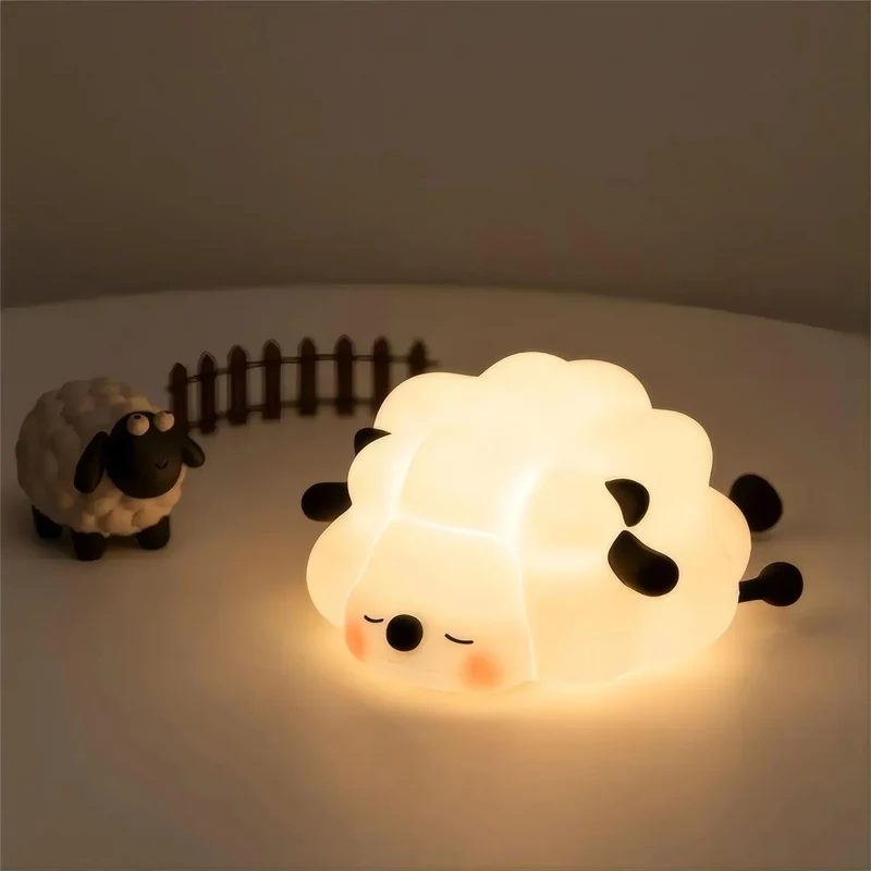 Niedliches Panda, Schaaf oder Hase Nachtlicht für Kinder