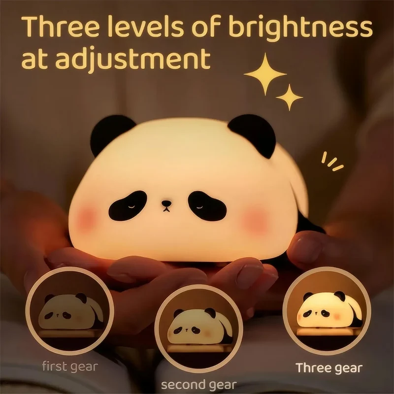 Niedliches Panda, Schaaf oder Hase Nachtlicht für Kinder