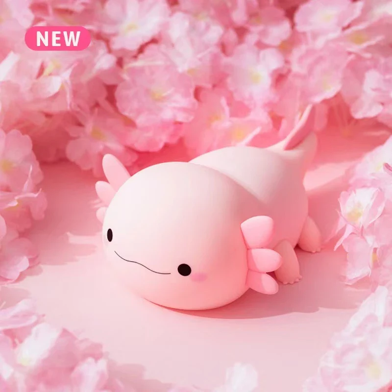 Niedliches Axolotl Nachtlicht Nachtlampe
