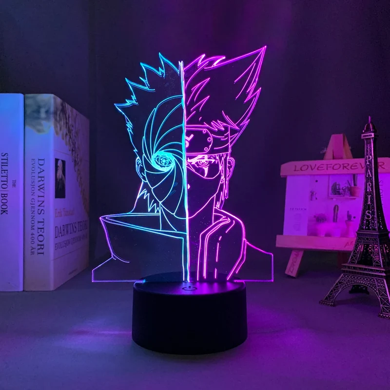 Attack on Titan Anime Lampe Nachtlicht mit Farbwechsel und 3D Effekt