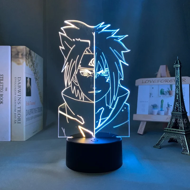 Attack on Titan Anime Lampe Nachtlicht mit Farbwechsel und 3D Effekt